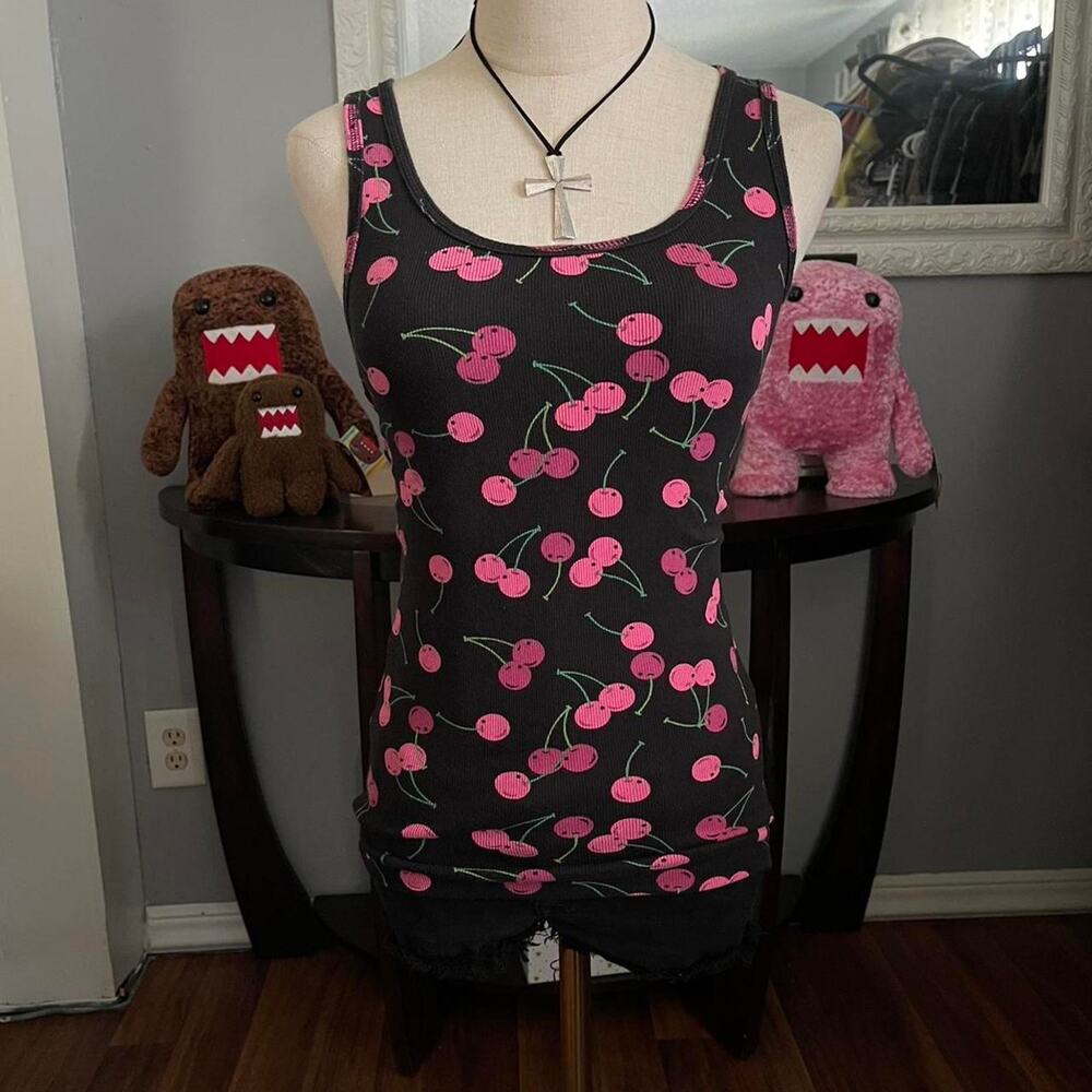 Y2k cherry tank top